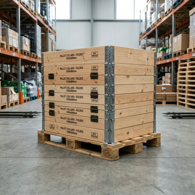 Wooden Pallet Collars - Serv-U-Pallets Inc. Ontario